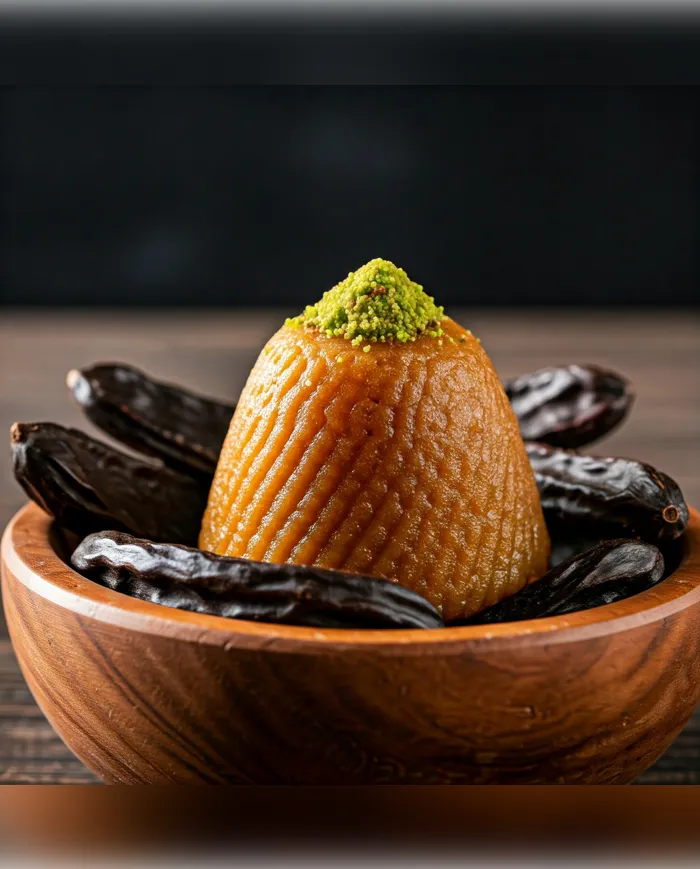 Tahini product side view