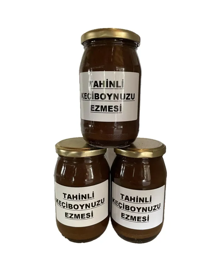 1 KG El Yapımı Tahinli Keçiboynuzu Ezmesi